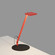 Focaccia LED Desk Lamp in Matte Fire Red (240|FCD-1-MFR-QCB)