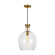 Vaso One Light Pendant in Burnished Brass (454|TP1151BBS)