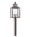 Newton Three Light Post Lantern in Soft Off Black (67|P9006-SFB)