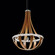 Crystal Empire LED LED Pendant in White Pass (53|SCE120DN-LW1R)