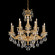 Milano 12 Light Chandelier in Heirloom Gold (53|5682-22R)