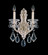 La Scala Two Light Wall Sconce in Antique Silver (53|5070-48R)