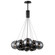 Burst LED Pendant in Black (86|E25089-142BK)