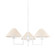 Gladwyne Three Light Chandelier in Textured White (428|H760803-TWH)