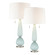 Mariani Two Light Table Lamp - Set of 2 in Blue (45|S0019-8039/S2)