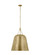 Sospeso LED Pendant in Natural Brass (182|SLPD26927NB)