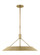 Sospeso LED Pendant in Natural Brass (182|SLPD26727NB)