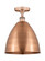 Edison One Light Semi-Flush Mount in Antique Copper (405|616-1F-AC-MBD-12-AC)