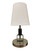 Bryson One Light Accent Lamp in Satin Nickel/Supreme Silver (30|B208-SN/SS)