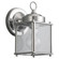 New Castle One Light Outdoor Wall Lantern in Antique Brushed Nickel (1|8592-965)