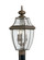 Lancaster Three Light Outdoor Post Lantern in Antique Bronze (1|8239EN-71)