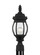 Wynfield One Light Outdoor Post Lantern in Black (1|82202-12)