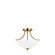 Geary Two Light Semi-Flush Convertible Pendant in Satin Brass (1|7716502EN3-848)