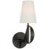 Auxerre LED Wall Sconce in Aged Iron (268|TOB 2422AI-L)