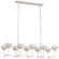 Alberto LED Linear Chandelier in Plaster White (268|JN 5313PW)