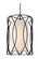 Sausalito Eight Light Pendant in Deep Bronze (67|F1288-TRN)