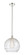 Edison One Light Pendant in Polished Nickel (405|616-1S-PN-G1213-14)