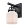 Downtown Urban One Light Wall Sconce in Matte Black (405|416-1W-BK-G416-6WH)