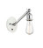 Ballston One Light Wall Sconce in White Polished Chrome (405|317-1W-WPC)