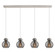 Newton LED Linear Pendant in Polished Nickel (405|124-410-1PS-PN-G410-8SM)