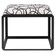 Curls Bench in Satin Black (52|23768)