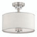 Savvy Three Light Semi-Flush Mount in Satin Nickel (40|15330-045)