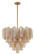 Addis 12 Light Chandelier in Aged Brass (60|ADD-312-AG-AM)