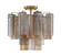 Addis Four Light Semi Flush Mount in Aged Brass (60|ADD-300-AG-AU_CEILING)