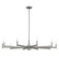 Erzo Ten Light Chandelier in Satin Nickel (12|52613SN)