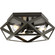 Saucedo Three Light Flush Mount in Architectural Bronze (54|P350244-129)