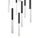 Benicio LED Chandelier in Black (40|46477-019)