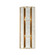Miramar Two Light Wall Sconce in Capiz / Natural Aged Brass (16|12801CZNAB)
