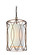 Sausalito Three Light Pendant in Silver Gold (67|F1287-SG)