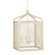 Wanstead Four Light Lantern in Bleached Natural/Antique Pearl (142|9000-0994)