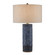 Polka Dot One Light Table Lamp in Reactive Blue/Polished Brass (142|6000-0821)