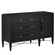 Verona Chest in Black Lacquered Linen/Champagne (142|3000-0250)