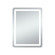 Genesis LED Mirror in Glossy White (173|MRE33040)