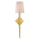 Rivka One Light Wall Sconce in Antique Brass (374|W23123-1BS)