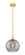 Edison One Light Mini Pendant in Satin Gold (405|616-1S-SG-G1213-12SM)