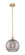 Edison One Light Mini Pendant in Brushed Brass (405|616-1S-BB-G1213-12SM)