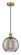 Edison One Light Mini Pendant in Brushed Brass (405|616-1P-BB-G1213-10SM)