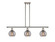 Ballston Three Light Island Pendant in Polished Nickel (405|516-3I-PN-G1213-6SM)