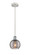 Ballston One Light Mini Pendant in White Polished Chrome (405|516-1P-WPC-G1213-6SM)