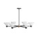 Thatcher Six Light Chandelier in White Gesso (314|DLI02)