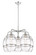 Downtown Urban Five Light Chandelier in Polished Chrome (405|516-5CR-PC-G557-8CL)