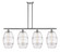 Ballston Four Light Island Pendant in Brushed Satin Nickel (405|516-4I-SN-G557-10CL)