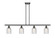 Ballston Four Light Island Pendant in Oil Rubbed Bronze (405|516-4I-OB-G559-5CL)