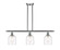 Ballston Three Light Island Pendant in Brushed Satin Nickel (405|516-3I-SN-G558-6CL)