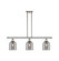 Ballston Three Light Island Pendant in Polished Nickel (405|516-3I-PN-G558-6SM)