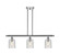 Ballston Three Light Island Pendant in Polished Chrome (405|516-3I-PC-G112C-5CL)